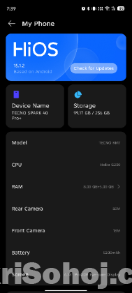 Tecno Spark 40 Pro Plus